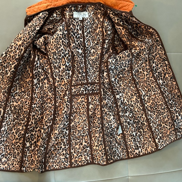 TASHA POLIZZI Quilted & Wool Patch Snap Front Coat - Picture 2 of 7